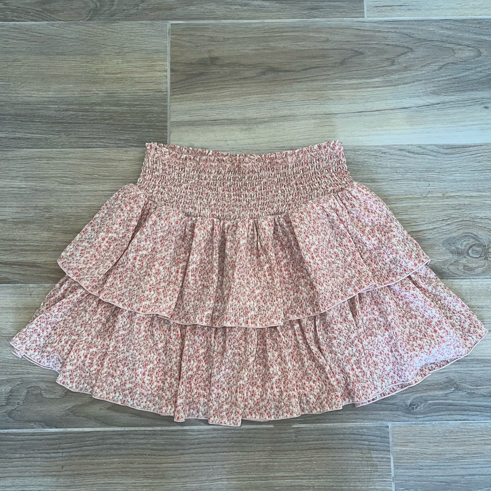 Floral Pink Skirt